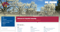 Desktop Screenshot of columbiatwp.org